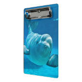 Beluga Whale Mini Klembord (Angled2)
