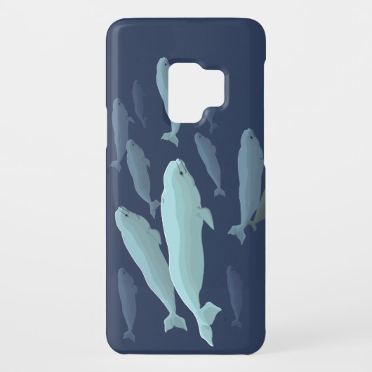 Beluga Whale Motorola Droid RAZR Hoesje Whale Hoes (Achterkant)