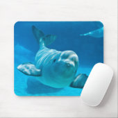 Beluga Whale Muismat (Met muis)