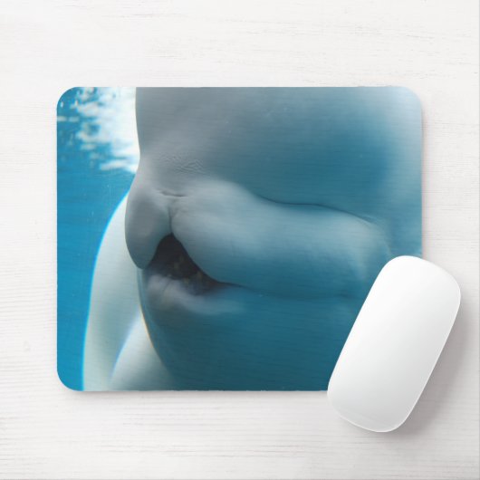 Beluga Whale Muismat (Met muis)