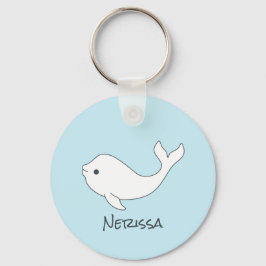 Beluga Whale Name Sleutelhanger