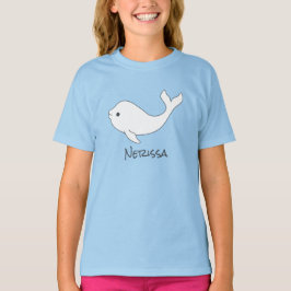 Beluga Whale Name T-Shirt (Child)