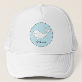 Beluga Whale Name Trucker Hat Pet