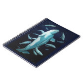 Beluga Whale Notitieboek Whale Art Journal Book (Linkerzijde)