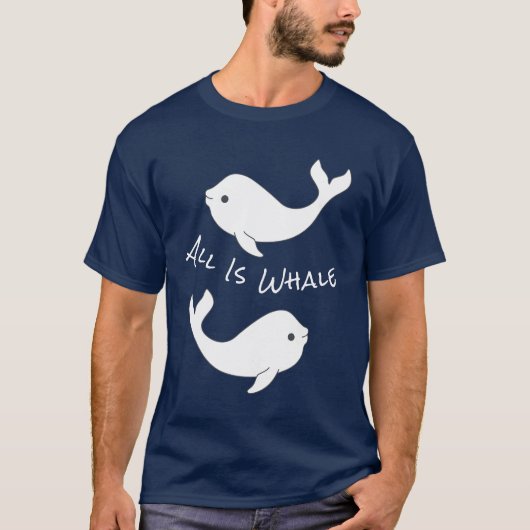 Beluga Whale Pun T-Shirt (Voorkant)