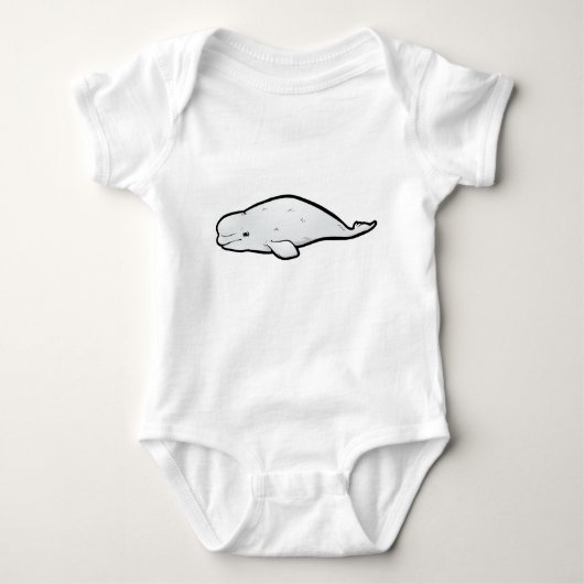 Beluga Whale Romper (Voorkant)