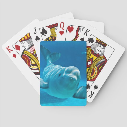 Beluga Whale Speelkaarten (Achterkant)