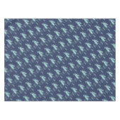 Beluga Whale Tablecloth Whale Art Tablecloth Tafelkleed (Voorkant (Horizontaal))