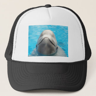 Beluga Whale Trucker Pet