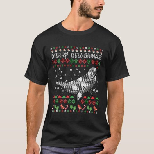 Beluga Whale Ugly Whales T-shirt (Voorkant)