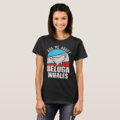 Beluga Whale White Whale Zee Canary Whale T-shirt (Voorkant volledig)