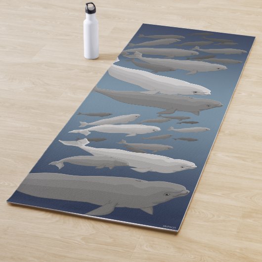 Beluga Whale Yoga Mats Yogamat (In situ)