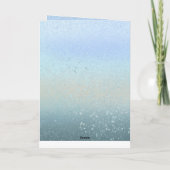 Beluga Whales Feestdagen Kaart (Achterkant)