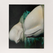Beluga Whales Jigzaag Puzzle Legpuzzel (Verticaal)