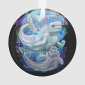 Beluga Whales Ornament (achterkant)