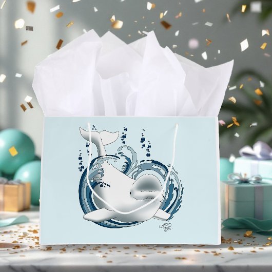 Belugawalvis Blauw Groot Cadeauzakje