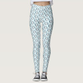 Belugawalvis Blauw Leggings (Voorkant)