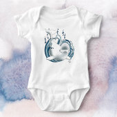 Belugawalvis Blauw Romper