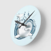 Belugawalvis Blauw Ronde Klok (Hoek)