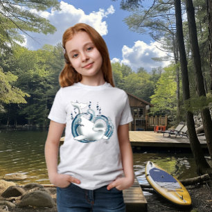 Belugawalvis Blauw T-shirt
