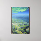 Belugawalvis Schilderij Canvas Print (Voorkant)