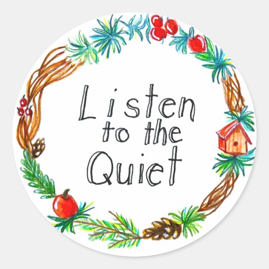 Beluister het Quiet Sticker Sheet (Voorkant)
