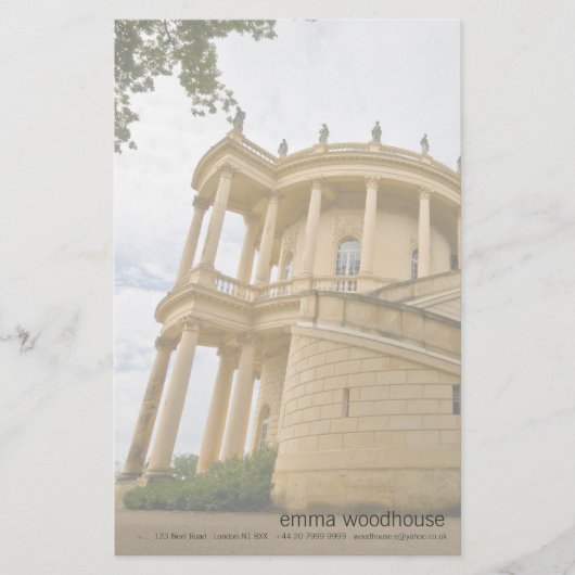 Belvedere Briefpapier (Voorkant)