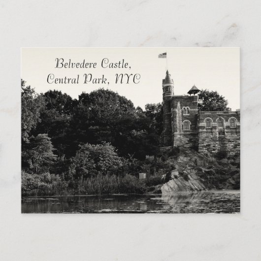 Belvedere Castle, Central Park NYC Briefkaart (Voorkant)