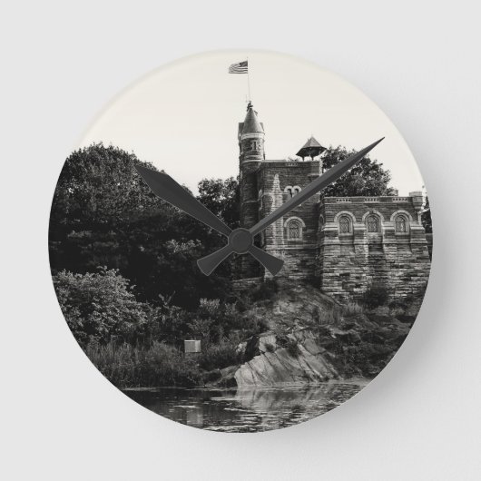 Belvedere Castle in Central Park, NYC Ronde Klok (Voorkant)