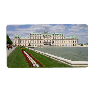 Belvedere Castle, Wenen Oostenrijk Etiket