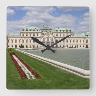 Belvedere Castle, Wenen Oostenrijk Vierkante Klok