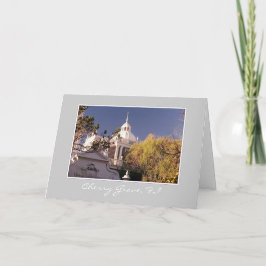 "Belvedere Guest House Tower" blanco Kaart (Voorkant)