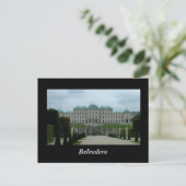 Belvedere Palace Briefkaart (Staand voorkant)
