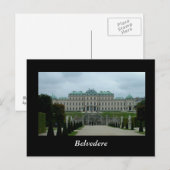 Belvedere Palace Briefkaart (Voorkant / Achterkant)