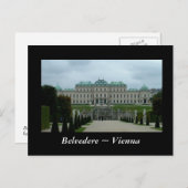 Belvedere Palace Briefkaart (Voorkant / Achterkant)
