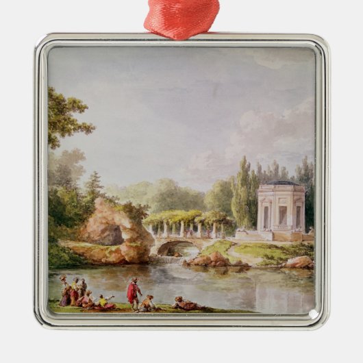Belvedere, Petit Trianon Metalen Ornament (Voorkant)