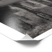 Belvedere Teahouse in Black & White Foto Afdruk (Hoek)