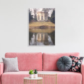 Belvedere Teahouse, Versailles, Frankrijk Canvas Afdruk (Insitu (Woonkamer))