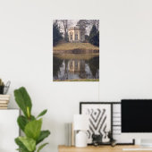 Belvedere Teahouse, Versailles, Frankrijk Poster (Thuiskantoor)