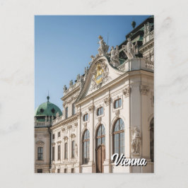 Belvedere Vienna Oostenrijk Reizen Briefkaart