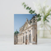Belvedere Vienna Oostenrijk Reizen Briefkaart (Staand voorkant)