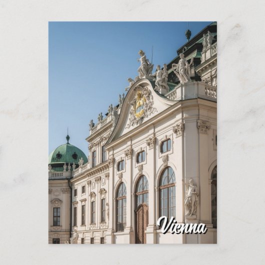 Belvedere Vienna Oostenrijk Reizen Briefkaart (Voorkant)
