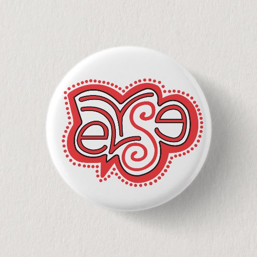 Belyse iGiNaLs LOGO Button Pin Accessoire (Voorkant)
