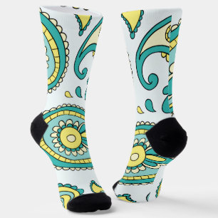 Bemande Sokken-Klassiek Paisley Ontwerp Sokken