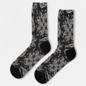 Bemande Sokken-Klassieke Paisley Elegantie Sokken (Links)