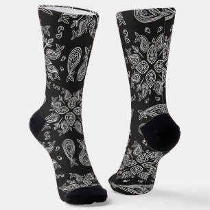 Bemande Sokken-Klassieke Paisley Elegantie Sokken