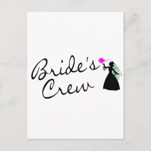 Bemanner (Bride Blk) Briefkaart