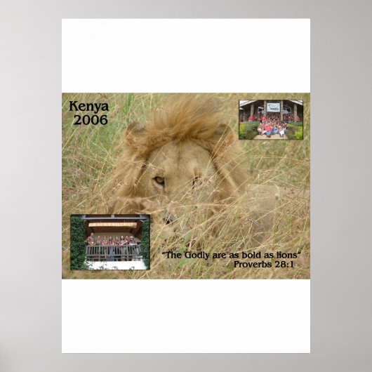 bemanning 24 Kenia o6 Poster (Voorkant)