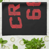 Bemanning 666 theedoek (Gevouwen)