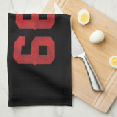 Bemanning 666 theedoek (Quarter Fold)